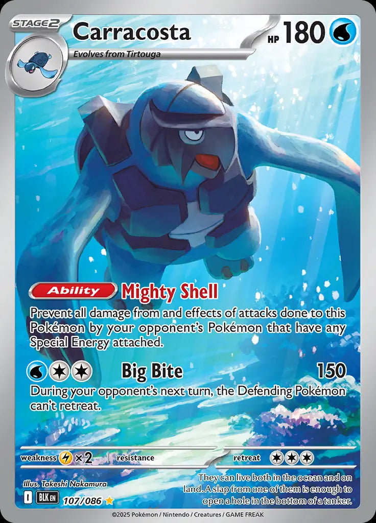 Black Bolt Carracosta #107/86